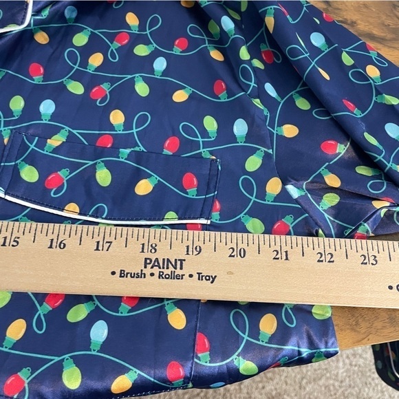 Pajama Top Christmas String Lights. - Picture 6 of 6